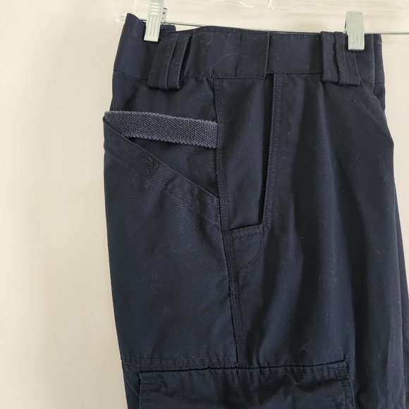 5.11 Men's Navy Blue Taclite Pro Ripstop Pants 34x32 - Picture 4 of 15